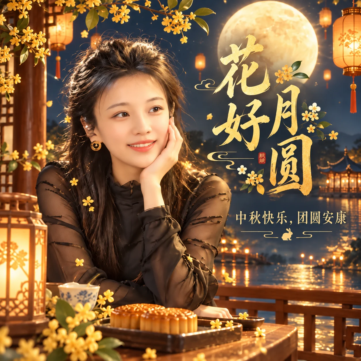 花好月圆，思月其他照片