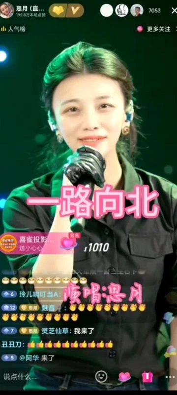 思月演唱一路向北的封面