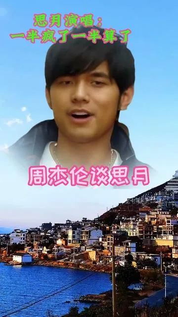 思月演唱周杰伦看好思月《一半疯了，一半算了》的封面